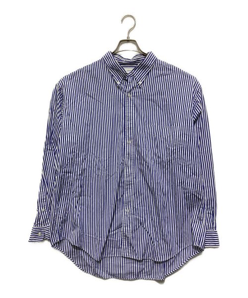 Graphpaper（グラフペーパー）Graphpaper (グラフペーパー) THOMAS MASON (トーマスメイソン) L/S B.D Shirt ブルー×ホワイト サイズ:SIZE 3の古着・服飾アイテム