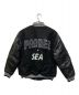 WIND AND SEA (ウィンダンシー) MLB (エムエルビー) San Diego Padres Varsity Jacket ブラック サイズ:SIZE L 未使用品：59800円