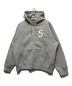 SUPREME（シュプリーム）の古着「S Logo Zip Up Hooded Sweatshirt」｜グレー