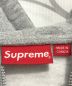 中古・古着 SUPREME (シュプリーム) S Logo Zip Up Hooded Sweatshirt グレー サイズ:SIZE L：29800円