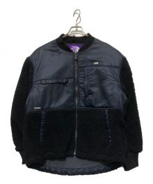 THE NORTHFACE PURPLELABEL×RHC Ron Herman（ザ・ノースフェイス パープルレーベル×アールエイチシー ロンハーマン）の古着「Wool Boa Fleece Denali Jacket」｜ブラック