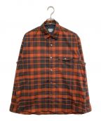 THE NORTH FACEザ ノース フェイス）の古着「L/S STRETCH FLANNEL SHIRT（L/Sストレッチフレンネルシャツ）」｜ブラウン