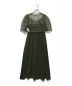 Ameri VINTAGE (アメリヴィンテージ) PUFF TULLE TOP LAYERED DRESS グリーン サイズ:S 未使用品：17800円