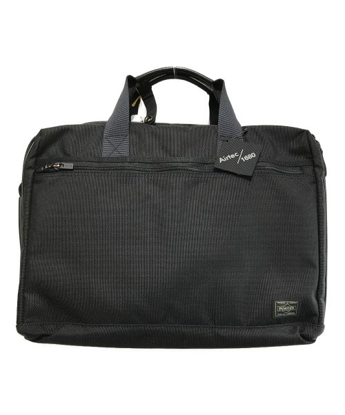 PORTER（ポーター）PORTER (ポーター) 3WAY BRIEFCASE ブラックの古着・服飾アイテム