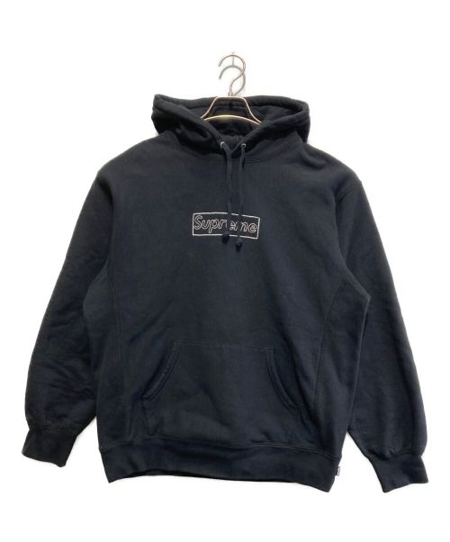 SUPREME（シュプリーム）Supreme (シュプリーム) KAWS BOX LOGO Pullover ブラック サイズ:Mの古着・服飾アイテム