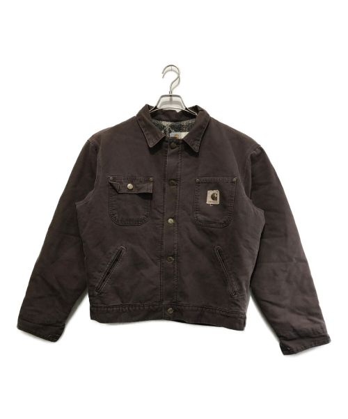 CarHartt（カーハート）CarHartt (カーハート) 90's裏ボアデニムジャケット ブラウン サイズ:Mの古着・服飾アイテム