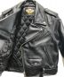 中古・古着 HARLEY-DAVIDSON (ハーレーダビッドソン) ダブルライダースジャケット ブラック サイズ:ー：15800円