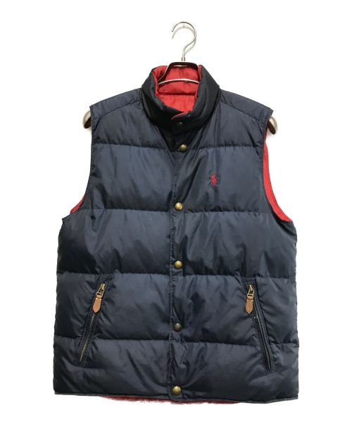 POLO RALPH LAUREN（ポロ・ラルフローレン）POLO RALPH LAUREN (ポロ・ラルフローレン) ダウンベスト ネイビー サイズ:Sの古着・服飾アイテム