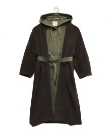 CLANE（クラネ）の古着「MILITARY LAYER BOA COAT」｜ブラウン