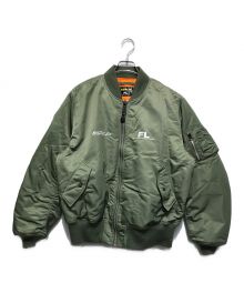 FUTURA LABORATORIES×NIGOLD（フューチュラ ラボラトリーズ×ニゴールド）の古着「MA-1 JACKET」｜オリーブ