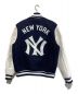 PRO STANDARD (プロスタンダード) NEW YORK YANKEES RETRO CLASSIC RIB WOOL VARSITY JACKET ネイビーホワイト サイズ:L：24800円