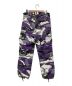 SUPREME (シュプリーム) Cargo Pant パープル×ブラック サイズ:SIZE 30：12000円