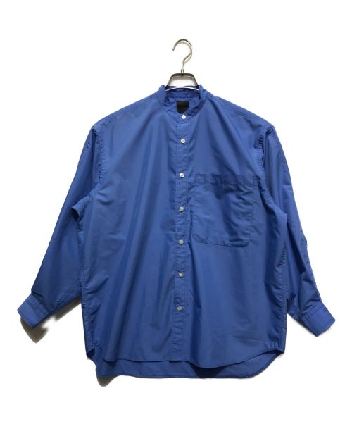 DAIWA PIER39（ダイワ ピア39）DAIWA PIER39 (ダイワ ピア39) TECH BAND COLLAR SHIRTS L/S ブルー サイズ:Fの古着・服飾アイテム