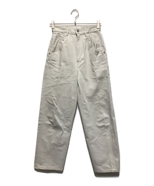 LOEFF（ロエフ）LOEFF (ロエフ) 13OZ ヤードデニムパンツ アイボリー サイズ:00の古着・服飾アイテム