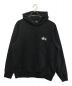 stussy（ステューシー）の古着「BASIC STUSSY HOOD」｜ブラック