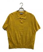 CarHarttカーハート）の古着「PAXTON KNIT POLO」｜イエロー