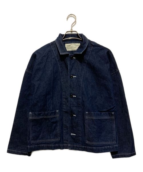 HARVESTY（ハーベスティー）HARVESTY (ハーベスティー) DENIM COVERALL ONE WASH ネイビー サイズ:1の古着・服飾アイテム