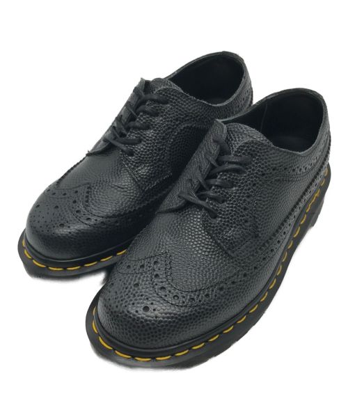 Dr.Martens（ドクターマーチン）Dr.Martens (ドクターマーチン) 5ホールウィングチップシューズ ブラック サイズ:3の古着・服飾アイテム