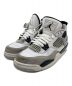 NIKE（ナイキ）の古着「GS AIR JORDAN 4 RETRO」｜ホワイト×グレー