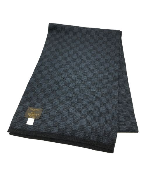 LOUIS VUITTON（ルイ ヴィトン）LOUIS VUITTON (ルイ ヴィトン) エシャルプ・プティ ダミエ ネイビーの古着・服飾アイテム