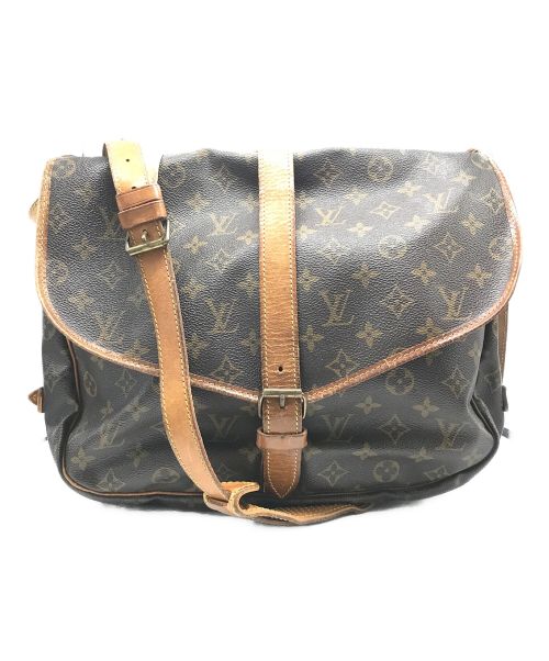 LOUIS VUITTON（ルイ ヴィトン）LOUIS VUITTON (ルイ ヴィトン) モノグラム ソミュール35 ブラウンの古着・服飾アイテム