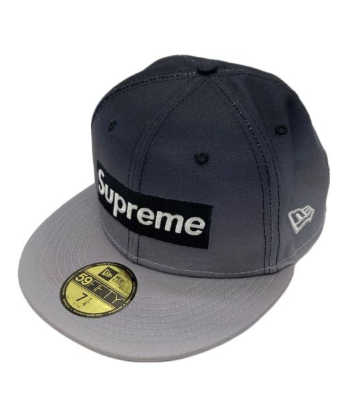 SUPREME（シュプリーム）SUPREME (シュプリーム) New Era (ニューエラ) キャップ グレー サイズ:7 1/4の古着・服飾アイテム