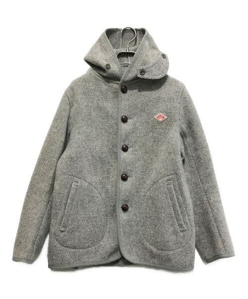 DANTON（ダントン）DANTON (ダントン) ウールモッサ シングルフードジャケット グレー サイズ:36の古着・服飾アイテム