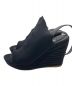 BALENCIAGA (バレンシアガ) Felt Wedge Pumps ブラック サイズ:38：8000円