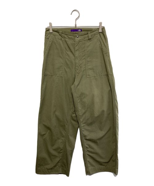 THE NORTHFACE PURPLELABEL（ザ・ノースフェイス パープルレーベル）THE NORTHFACE PURPLELABEL (ザ・ノースフェイス パープルレーベル) Cotton Ripstop Field Pants（コットンリップストップフィールドパンツ） カーキ サイズ:WSの古着・服飾アイテム