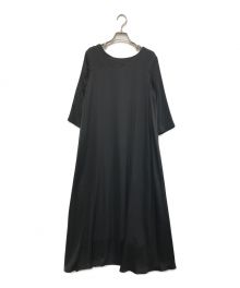 Ameri（アメリ）の古着「2WAY CURTAIN VOLUME DRESS」｜ブラック