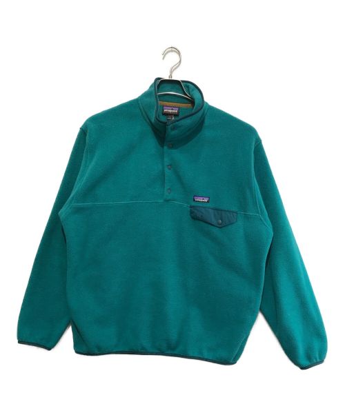 Patagonia（パタゴニア）Patagonia (パタゴニア) ライトウェイト シンチラ スナップT プルオーバー グリーン サイズ:Lの古着・服飾アイテム