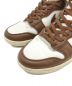 中古・古着 NIKE (ナイキ) DUNK HIGH RETRO PRM Vintage Pecan and Sail ホワイト×ブラウン サイズ:US10.5：3980円