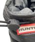 中古・古着 HUNTER (ハンター) スノーキルトショートブーツ ブラック サイズ:UK4：6000円