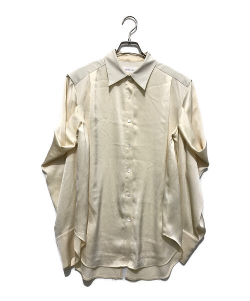 LE CIEL BLEU（ルシェルブルー）LE CIEL BLEU (ルシェルブルー) Drape Sleeve Shirt ベージュ サイズ:36の古着・服飾アイテム