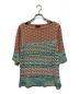 missoni（ミッソーニ）の古着「シルクブレンドニット」｜ベージュ×グリーン