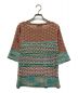 missoni (ミッソーニ) シルクブレンドニット ベージュ×グリーン サイズ:40：5000円