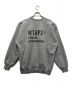 WTAPS (ダブルタップス) バックプリントスウェット グレー サイズ:X03：17000円