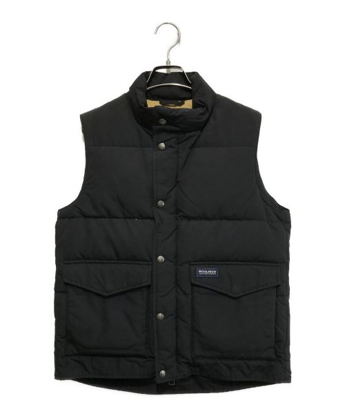 WOOLRICH（ウールリッチ）WOOLRICH (ウールリッチ) ダウンベスト ブラック サイズ:XSの古着・服飾アイテム