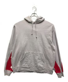 SUPREME（シュプリーム）の古着「Cropped Panels Hooded Sweatshirt」｜ライトピンク