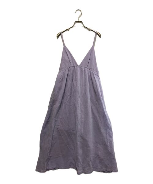 UNFIL（アンフィル）UNFIL (アンフィル) camisole dress パープルの古着・服飾アイテム