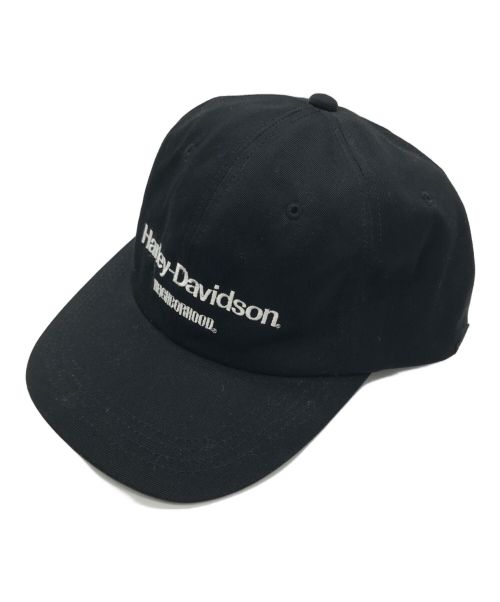 NEIGHBORHOOD（ネイバーフッド）NEIGHBORHOOD (ネイバーフッド) HARLEY-DAVIDSON (ハーレーダビッドソン) H-D.DAD CAP.CO ブラックの古着・服飾アイテム