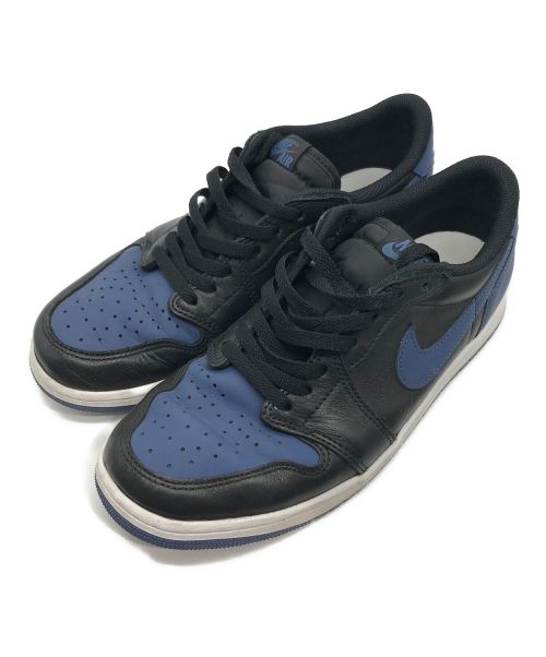 NIKE（ナイキ）NIKE (ナイキ) AIR JORDAN 1 LOW OG ネイビー サイズ:US10の古着・服飾アイテム