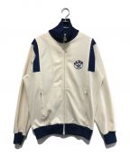 CLUB adidasクラブ アディダス）の古着「80s デサント期トラックジャケット」｜ベージュ×ネイビー