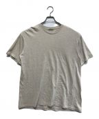 AURALEEオーラリー）の古着「SEAMLESS CREW NECK TEE」｜ベージュ