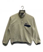 Patagoniaパタゴニア）の古着「Synchilla Snap-T Pullover」｜アイボリー