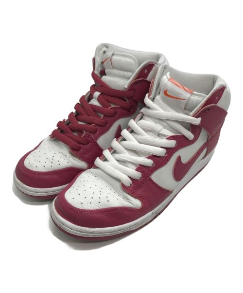 NIKE（ナイキ）NIKE (ナイキ) SB DUNK HIGH PRO ISO ホワイト×レッド サイズ:US10.5の古着・服飾アイテム