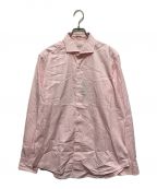 Baguttaバグッタ）の古着「ストライプシャツ」｜ピンク
