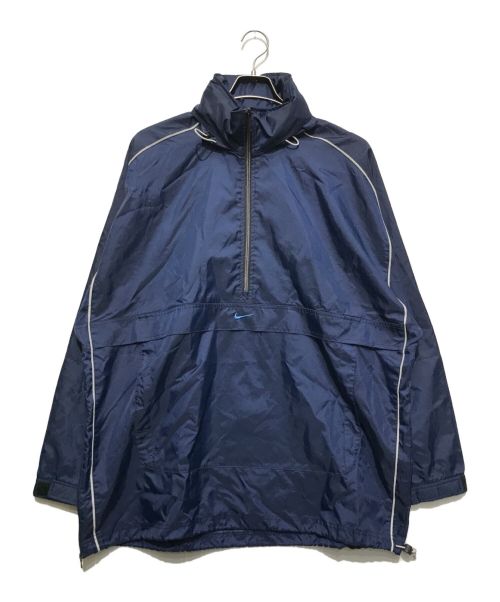 NIKE（ナイキ）NIKE (ナイキ) nylon anorak parka ネイビー サイズ:Lの古着・服飾アイテム