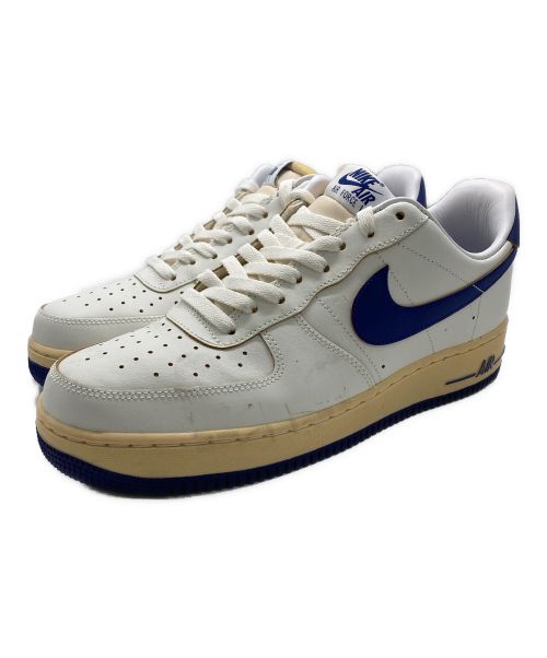 NIKE（ナイキ）NIKE (ナイキ) WMNS AIR FORCE 1 '07 ホワイト×ブルー サイズ:US11.5の古着・服飾アイテム