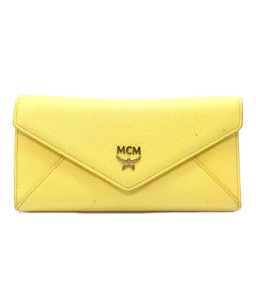 MCM（エムシーエム）MCM (エムシーエム) 長財布 イエロー サイズ:ーの古着・服飾アイテム